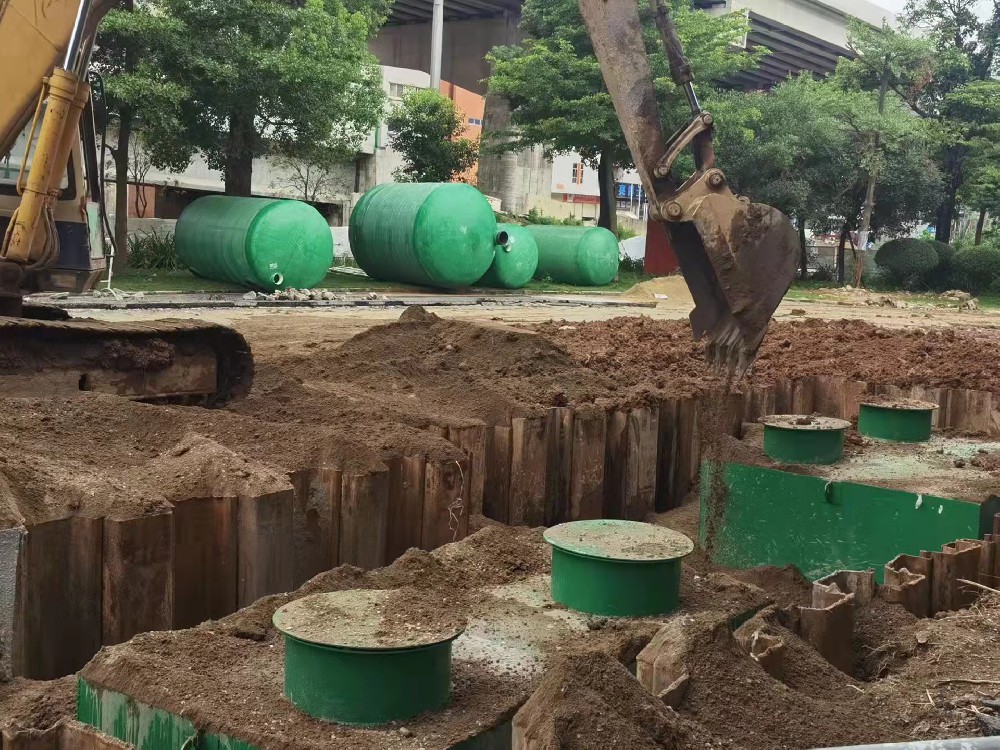 中山古鎮(zhèn)消毒池及生化池項目